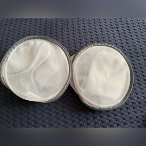 Mesh Lingerie Wash Bags - White (Set of 2)